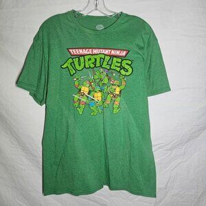 Green teenage mutant ninja turtles tshirt